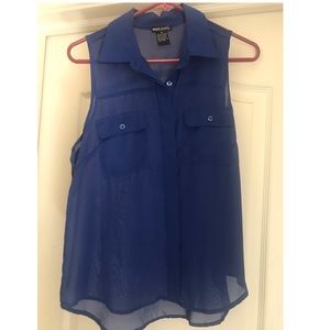 Wet Seal button up tank